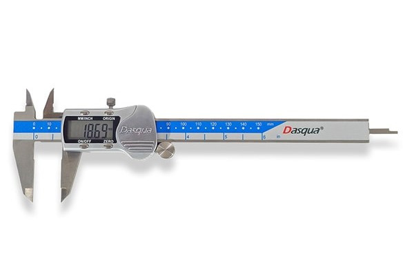 کولیس دیجیتال متال صفحه نمایشگر بزرگ چهار دکمه داسکوا 30 سانتی متر مدل 9115-2117