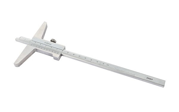 عمق سنج مونوبلاک ورنیه پایه اندازه گیری 102mm داسکوا 300میلی متر مدل 3001-1905-C